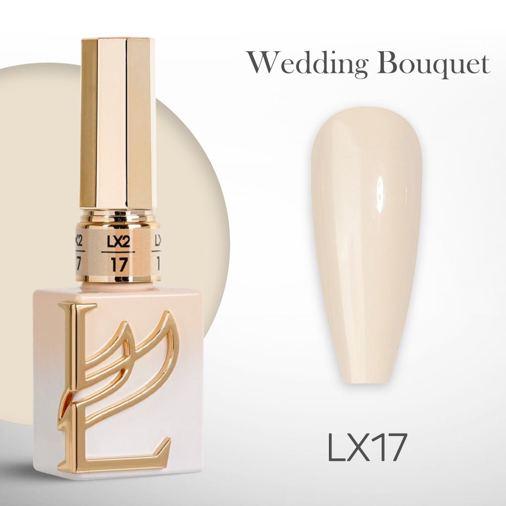 LAVIS LX2 - 17 - Gel Polish 0.5 oz - Wedding Bouquet Collection - DTK Nail Supply