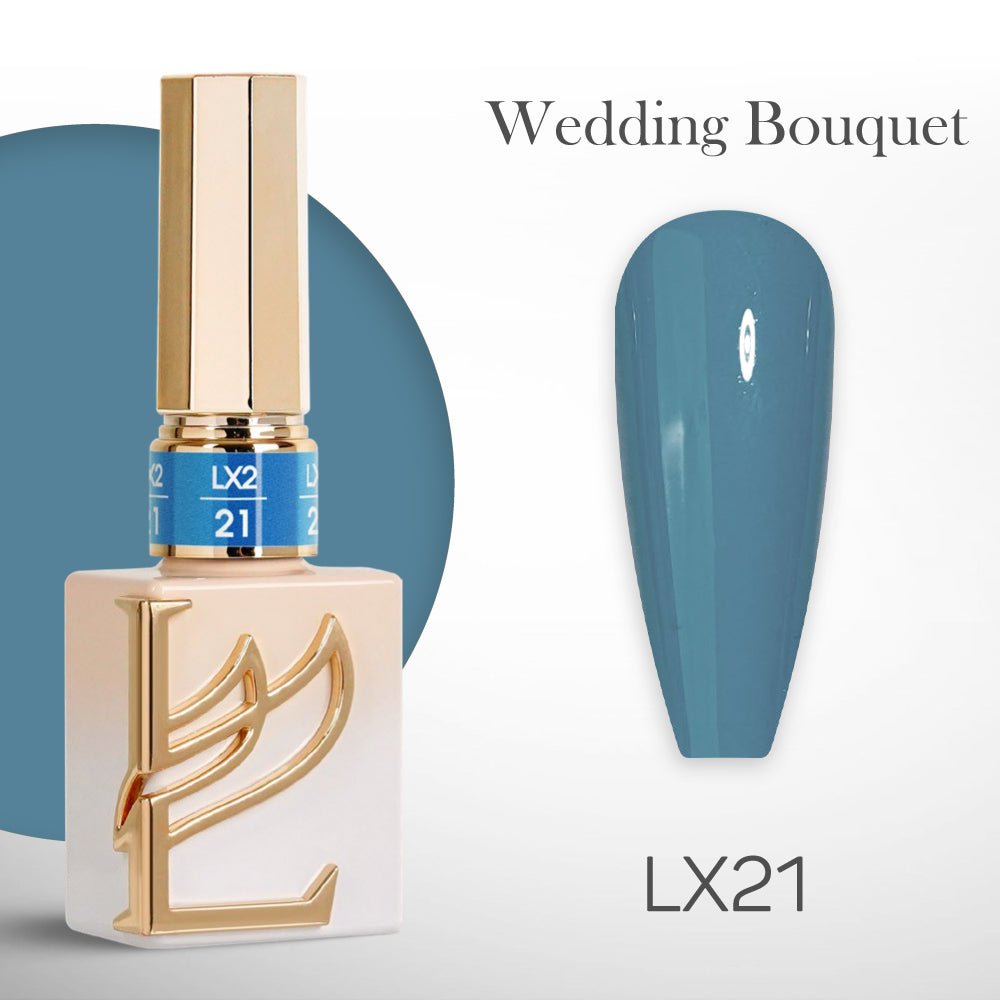 LAVIS LX2 - 21 - Gel Polish 0.5 oz - Wedding Bouquet Collection - DTK Nail Supply