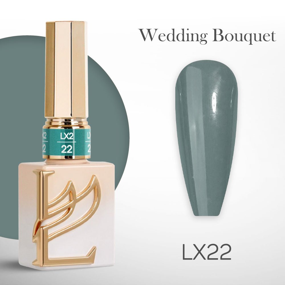 LAVIS LX2 - 22 - Gel Polish 0.5 oz - Wedding Bouquet Collection - DTK Nail Supply