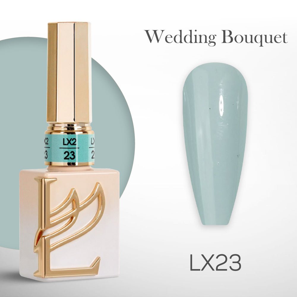 LAVIS LX2 - 23 - Gel Polish 0.5 oz - Wedding Bouquet Collection - DTK Nail Supply
