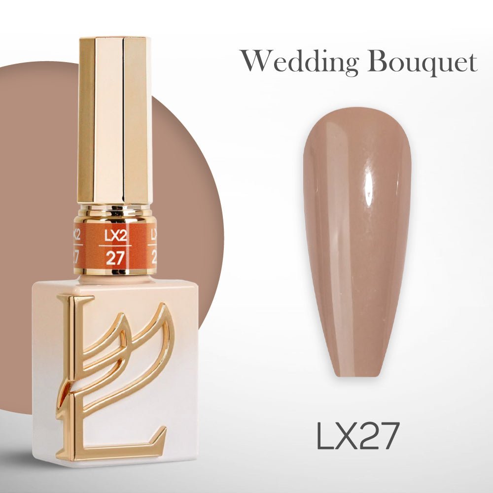 LAVIS LX2 - 27 - Gel Polish 0.5 oz - Wedding Bouquet Collection - DTK Nail Supply