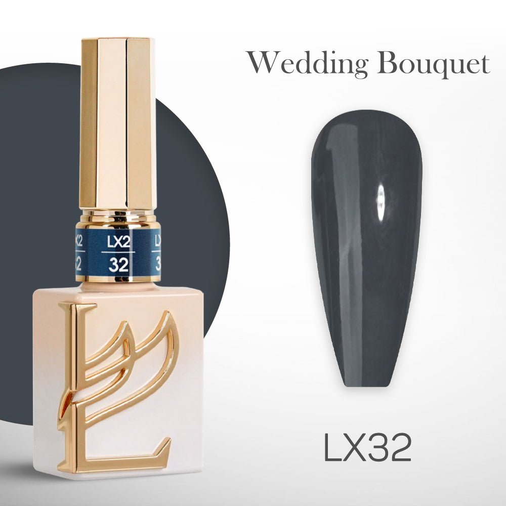LAVIS LX2 - 32 - Gel Polish 0.5 oz - Wedding Bouquet Collection - DTK Nail Supply