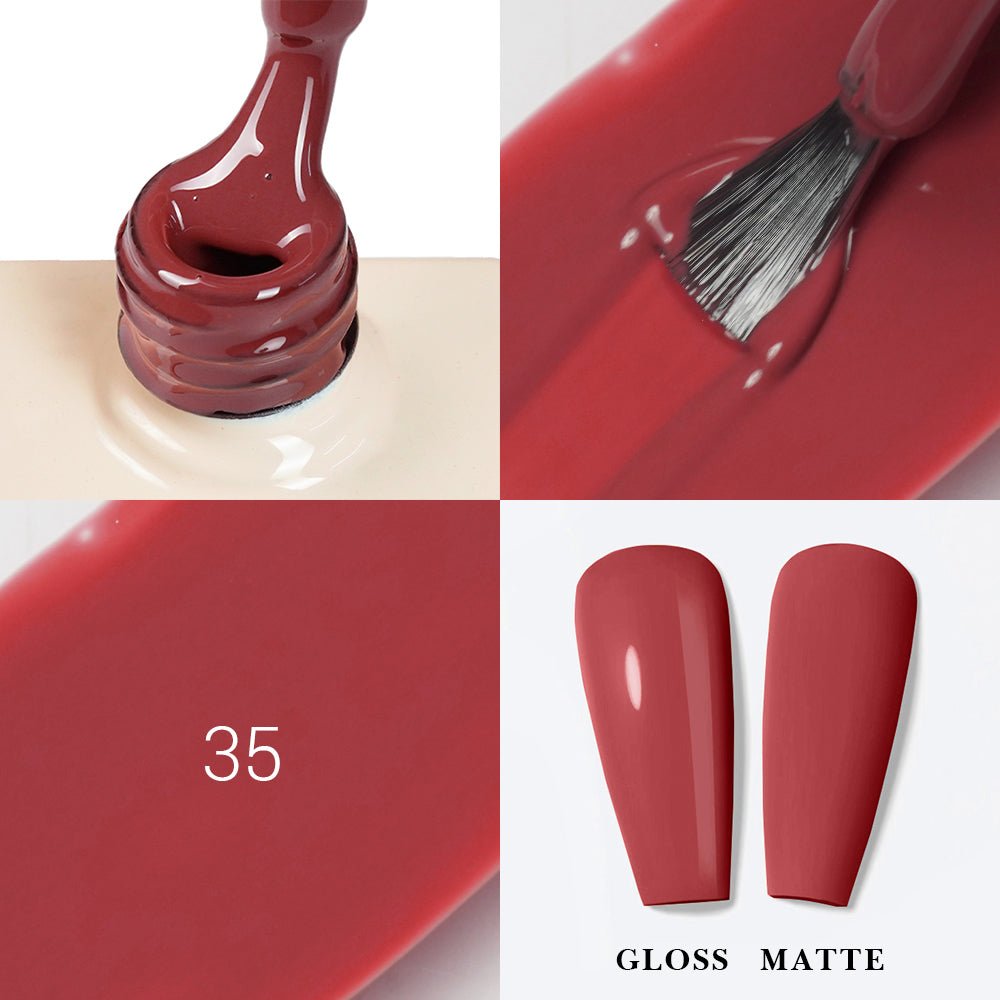 LAVIS LX2 - 35 - Gel Polish 0.5 oz - Wedding Bouquet Collection - DTK Nail Supply