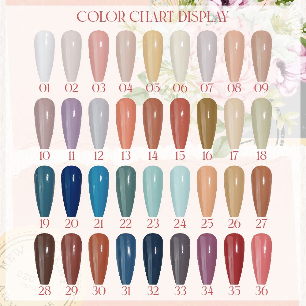 LAVIS LX2 - 36 - Gel Polish 0.5 oz - Wedding Bouquet Collection - DTK Nail Supply