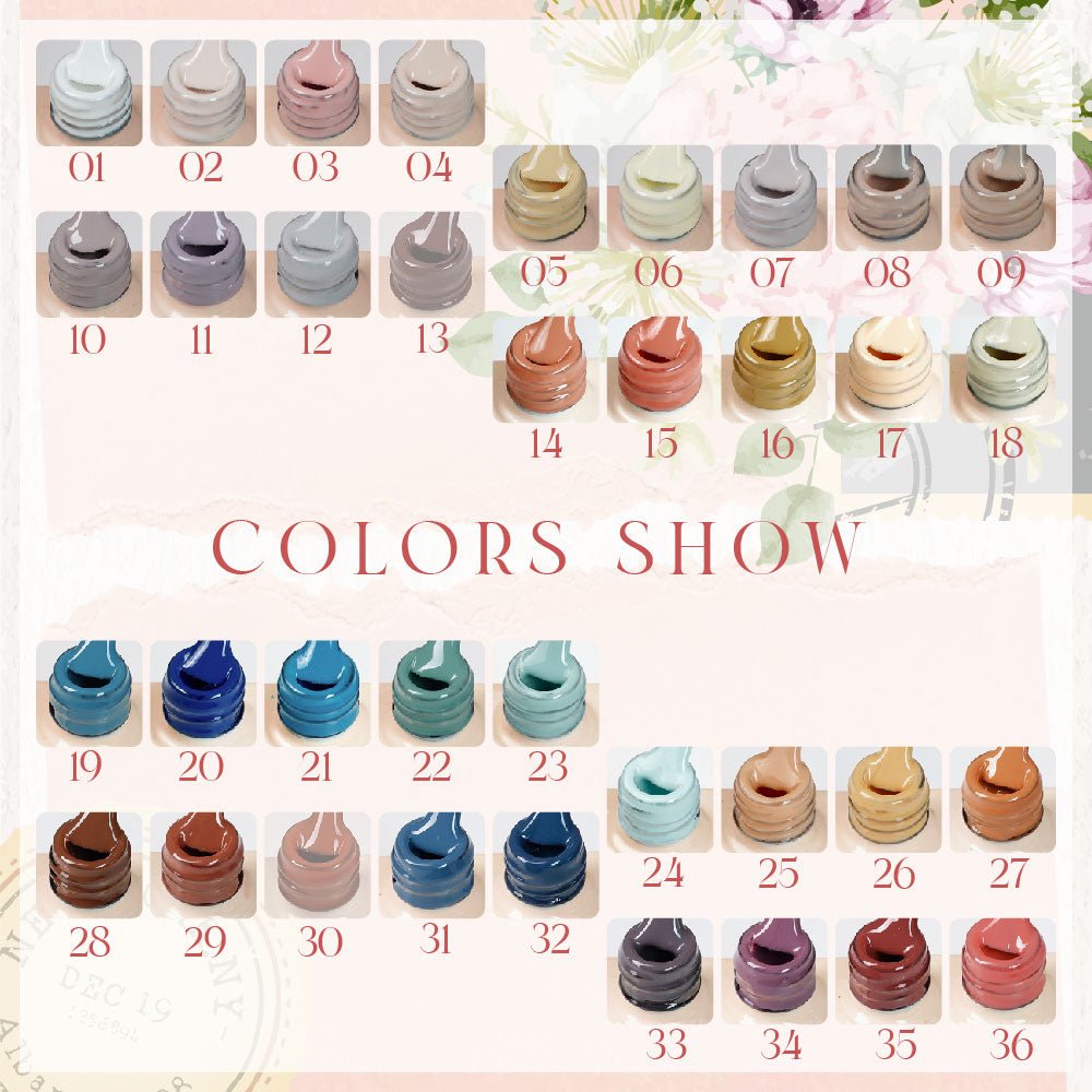 LAVIS LX2 - 36 - Gel Polish 0.5 oz - Wedding Bouquet Collection - DTK Nail Supply