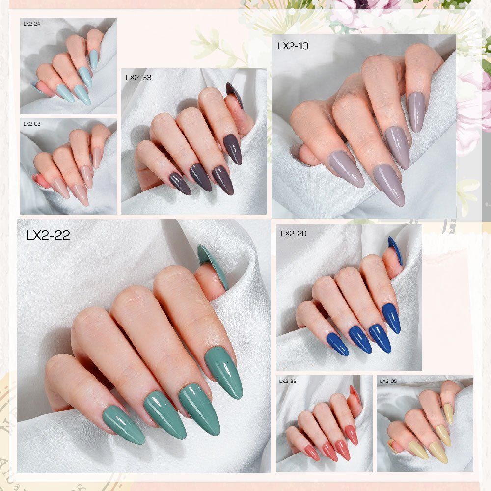 LAVIS LX2 - 36 - Gel Polish 0.5 oz - Wedding Bouquet Collection - DTK Nail Supply