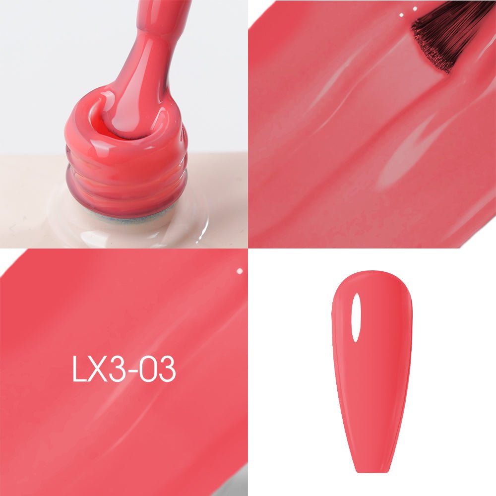 LAVIS LX3 - 03 - Gel Polish 0.5 oz - Pastel Flow Collection - DTK Nail Supply