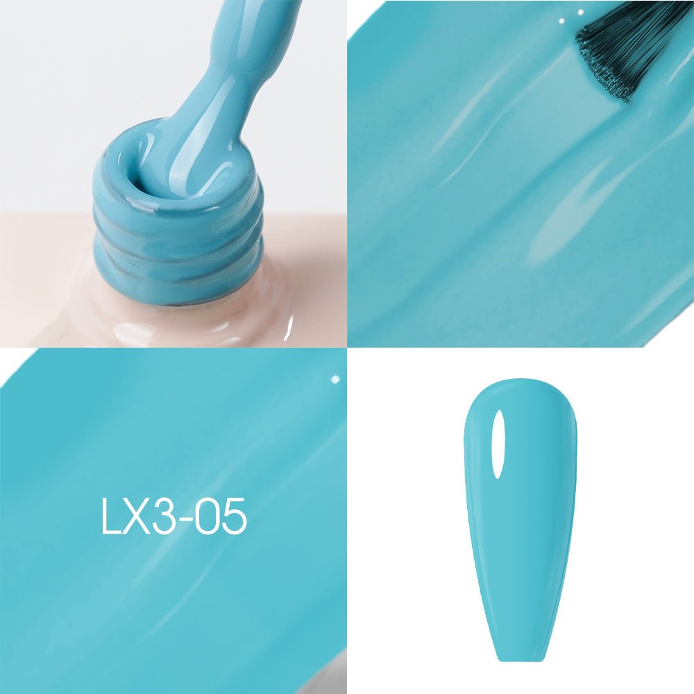 LAVIS LX3 - 05 - Gel Polish 0.5 oz - Pastel Flow Collection - DTK Nail Supply