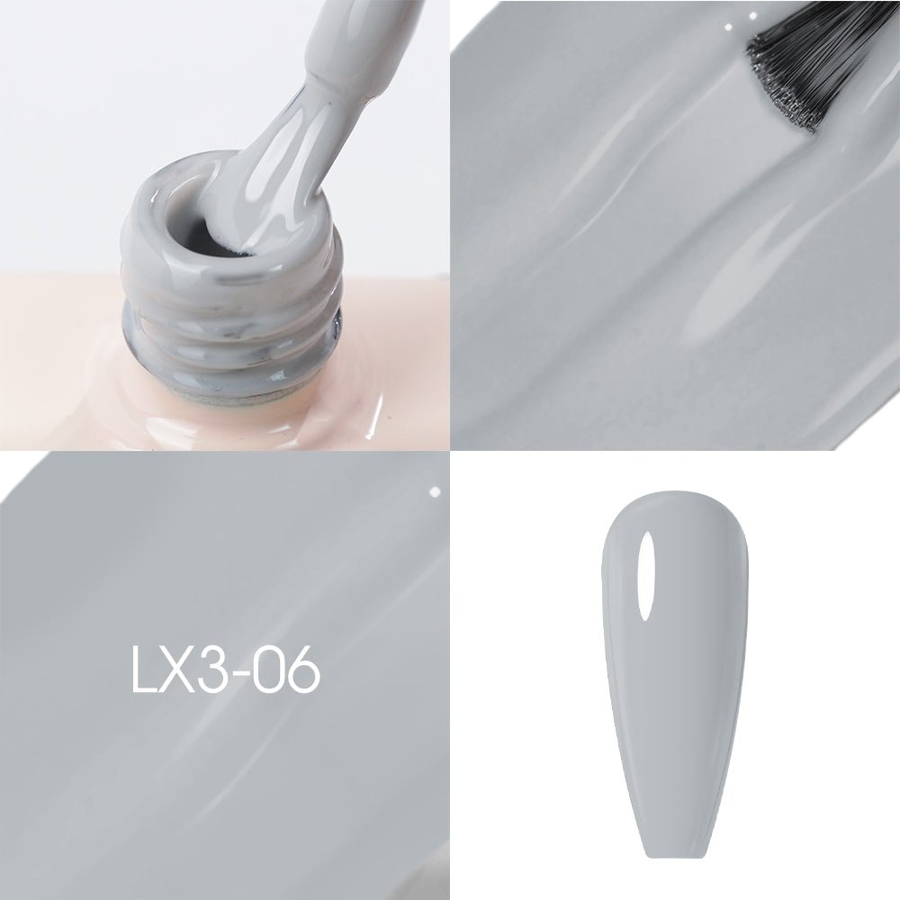 LAVIS LX3 - 06 - Gel Polish 0.5 oz - Pastel Flow Collection - DTK Nail Supply