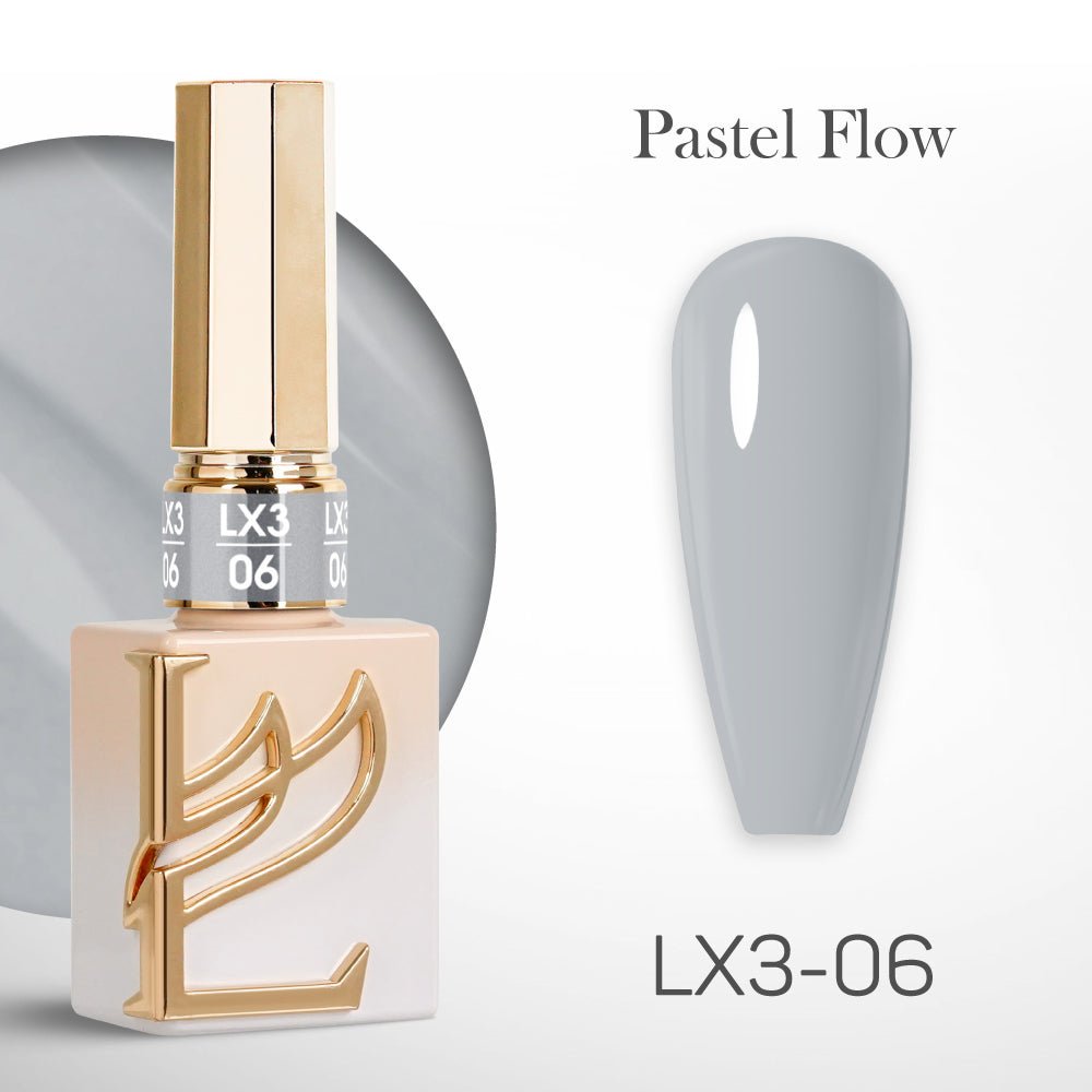 LAVIS LX3 - 06 - Gel Polish 0.5 oz - Pastel Flow Collection - DTK Nail Supply