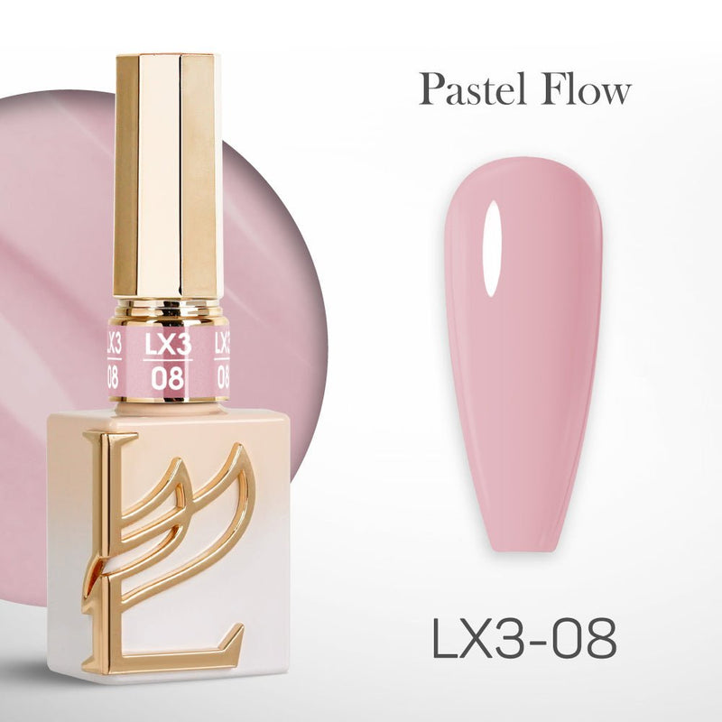 LAVIS LX3 - 08 - Gel Polish 0.5 oz - Pastel Flow Collection - DTK Nail Supply