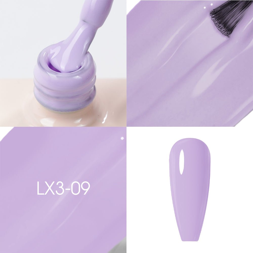 LAVIS LX3 - 09 - Gel Polish 0.5 oz - Pastel Flow Collection - DTK Nail Supply