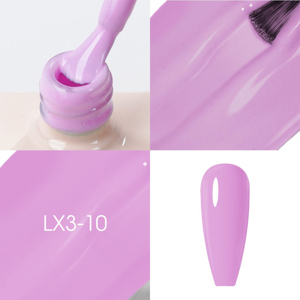 LAVIS LX3 - 10 - Gel Polish 0.5 oz - Pastel Flow Collection - DTK Nail Supply
