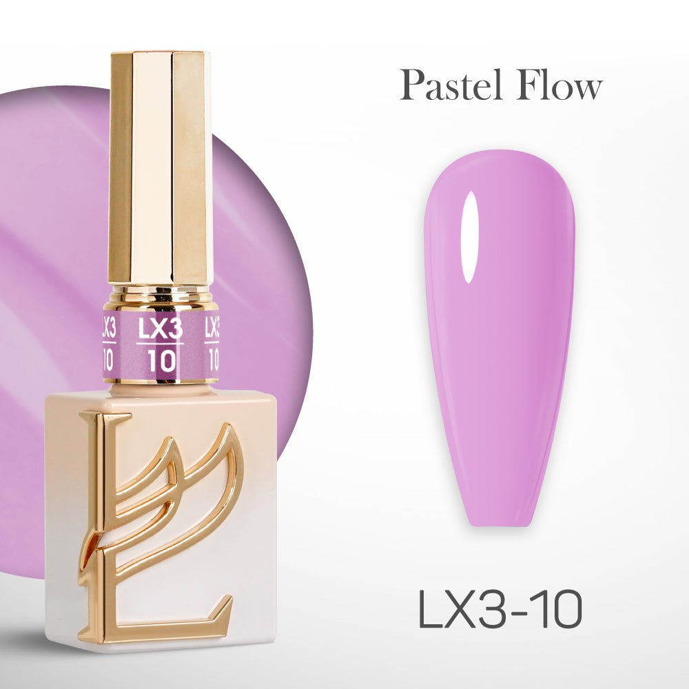LAVIS LX3 - 10 - Gel Polish 0.5 oz - Pastel Flow Collection - DTK Nail Supply