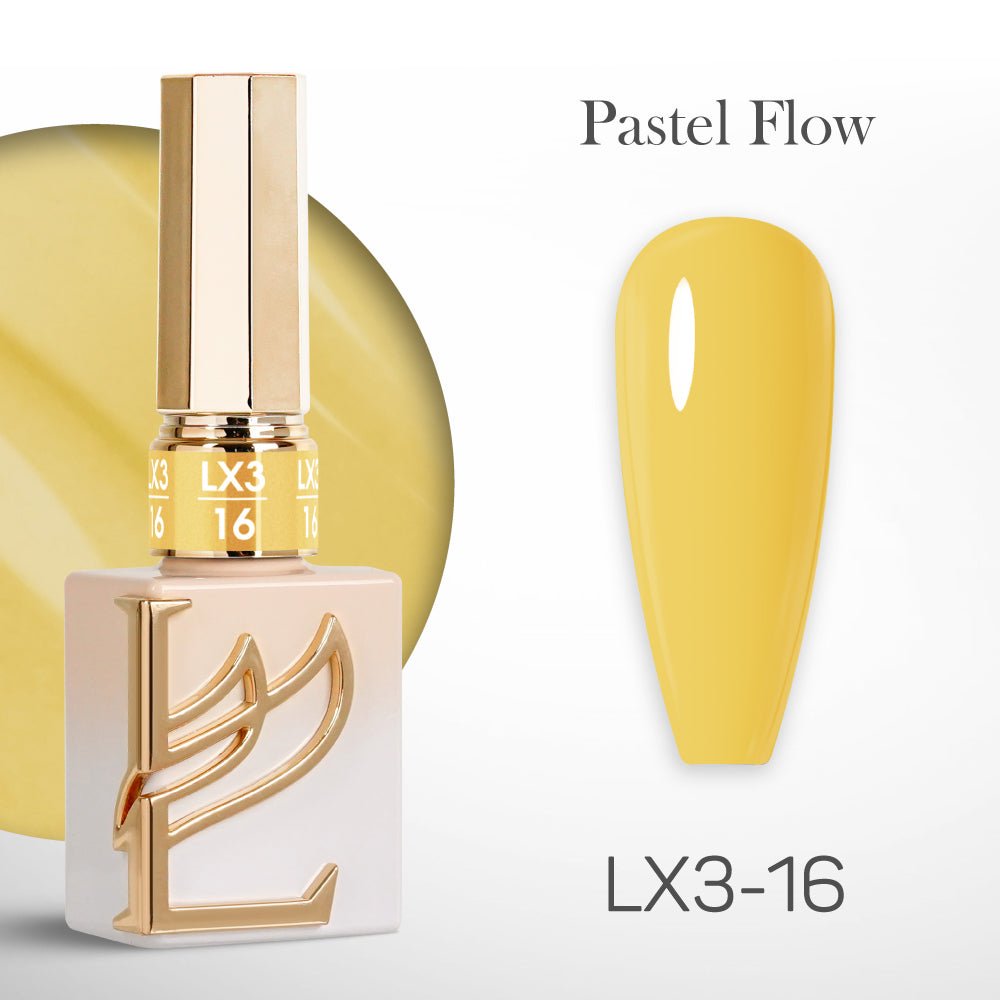 LAVIS LX3 - 16 - Gel Polish 0.5 oz - Pastel Flow Collection - DTK Nail Supply