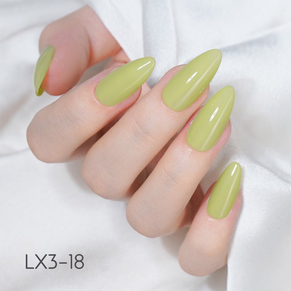 LAVIS LX3 - 18 - Gel Polish 0.5 oz - Pastel Flow Collection - DTK Nail Supply