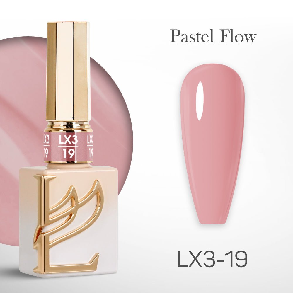 LAVIS LX3 - 19 - Gel Polish 0.5 oz - Pastel Flow Collection - DTK Nail Supply