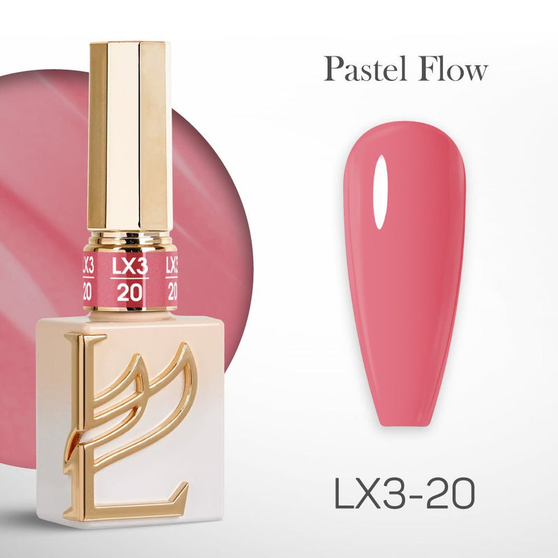 LAVIS LX3 - 20 - Gel Polish 0.5 oz - Pastel Flow Collection - DTK Nail Supply