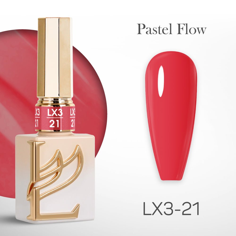 LAVIS LX3 - 21 - Gel Polish 0.5 oz - Pastel Flow Collection - DTK Nail Supply