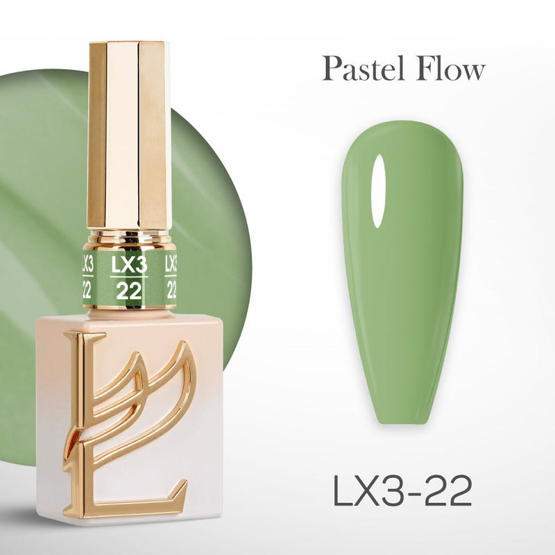 LAVIS LX3 - 22 - Gel Polish 0.5 oz - Pastel Flow Collection - DTK Nail Supply