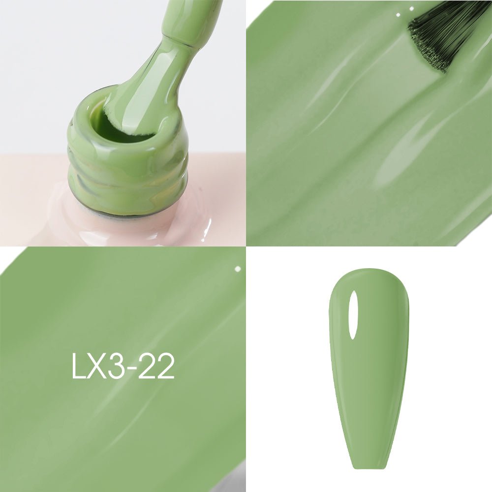 LAVIS LX3 - 22 - Gel Polish 0.5 oz - Pastel Flow Collection - DTK Nail Supply