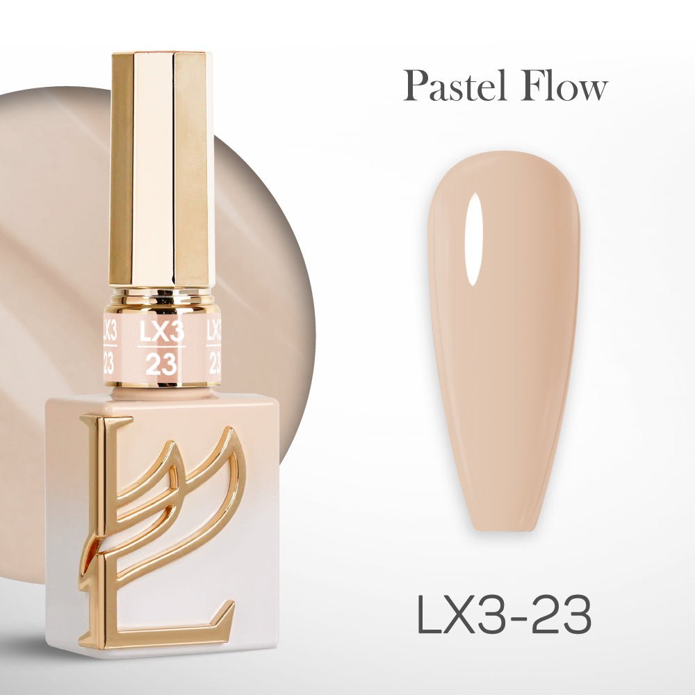 LAVIS LX3 - 23 - Gel Polish 0.5 oz - Pastel Flow Collection - DTK Nail Supply