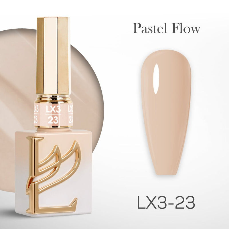 LAVIS LX3 - 23 - Gel Polish 0.5 oz - Pastel Flow Collection - DTK Nail Supply