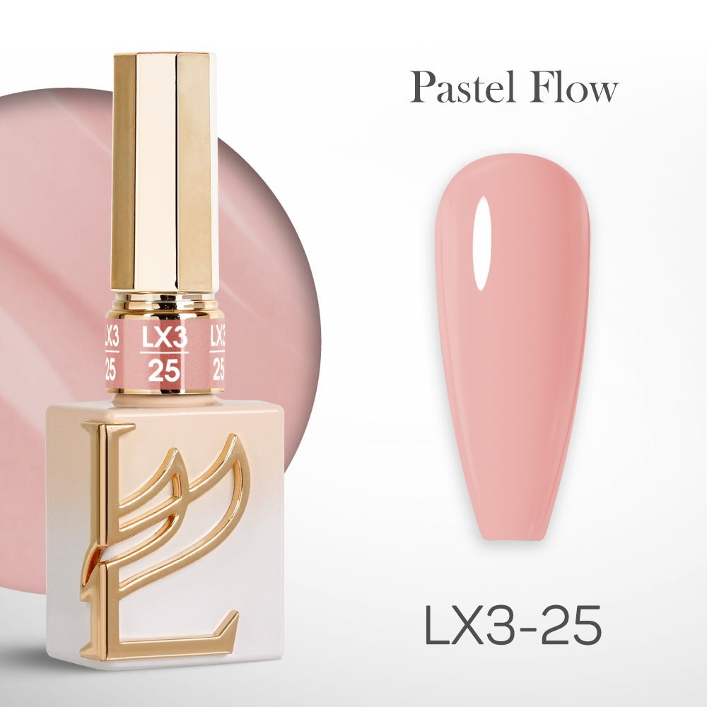 LAVIS LX3 - 25 - Gel Polish 0.5 oz - Pastel Flow Collection - DTK Nail Supply