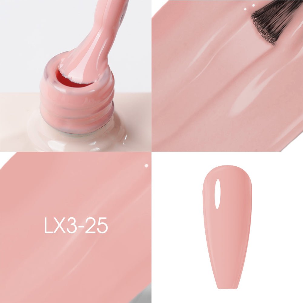 LAVIS LX3 - 25 - Gel Polish 0.5 oz - Pastel Flow Collection - DTK Nail Supply