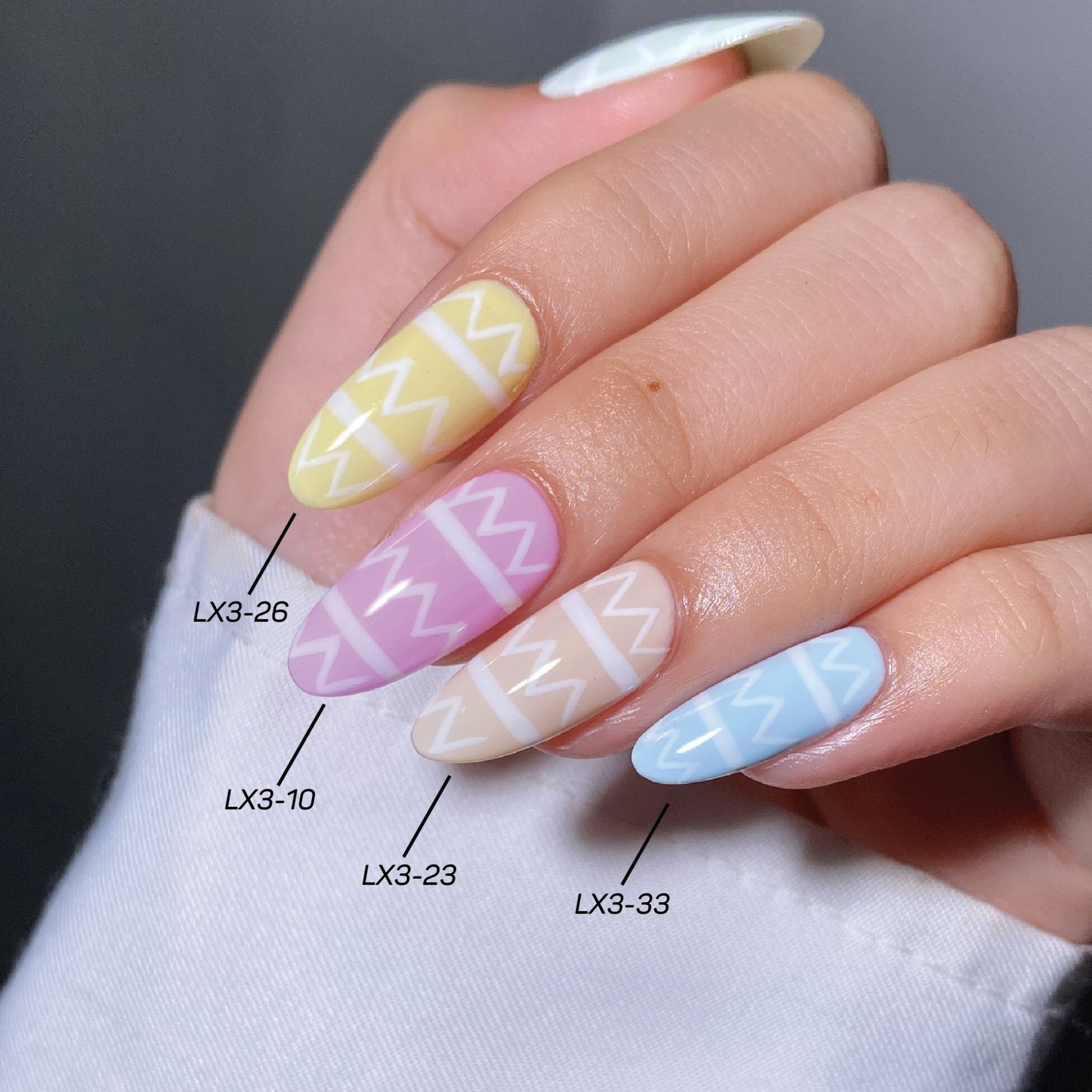 LAVIS LX3 - 26 - Gel Polish 0.5 oz - Pastel Flow Collection - DTK Nail Supply