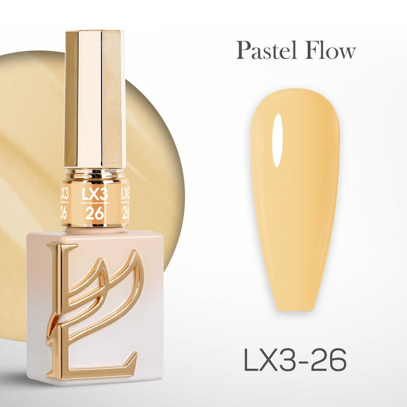 LAVIS LX3 - 26 - Gel Polish 0.5 oz - Pastel Flow Collection - DTK Nail Supply