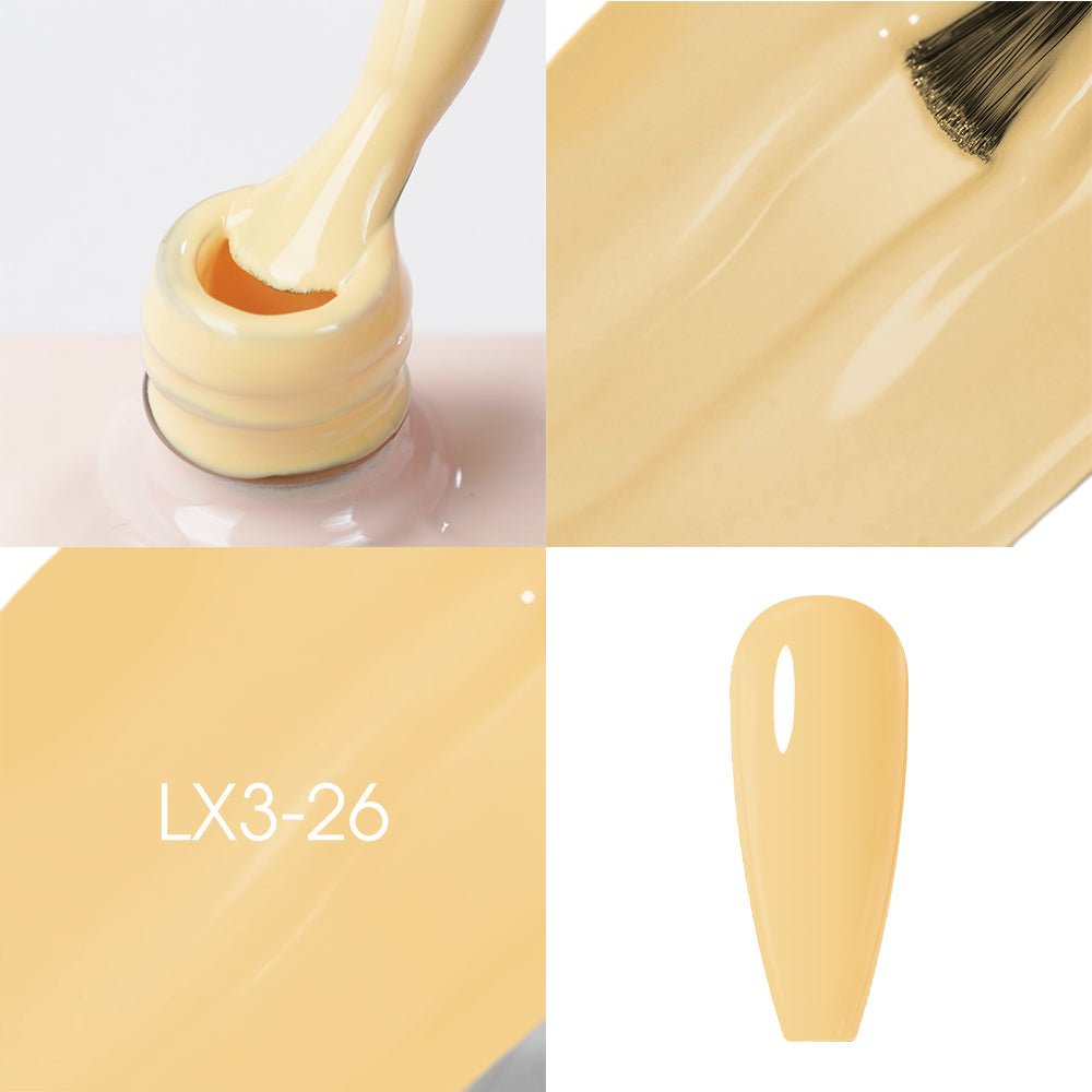LAVIS LX3 - 26 - Gel Polish 0.5 oz - Pastel Flow Collection - DTK Nail Supply