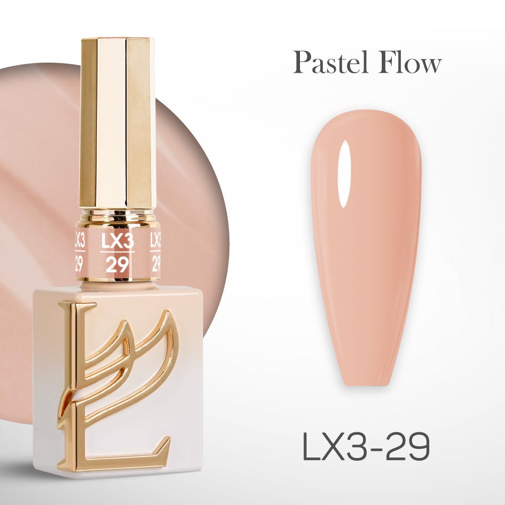 LAVIS LX3 - 29 - Gel Polish 0.5 oz - Pastel Flow Collection - DTK Nail Supply