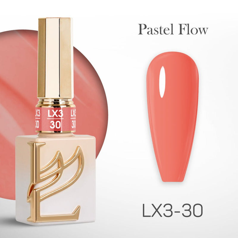 LAVIS LX3 - 30 - Gel Polish 0.5 oz - Pastel Flow Collection - DTK Nail Supply