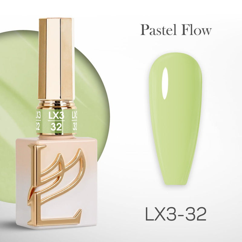 LAVIS LX3 - 32 - Gel Polish 0.5 oz - Pastel Flow Collection - DTK Nail Supply