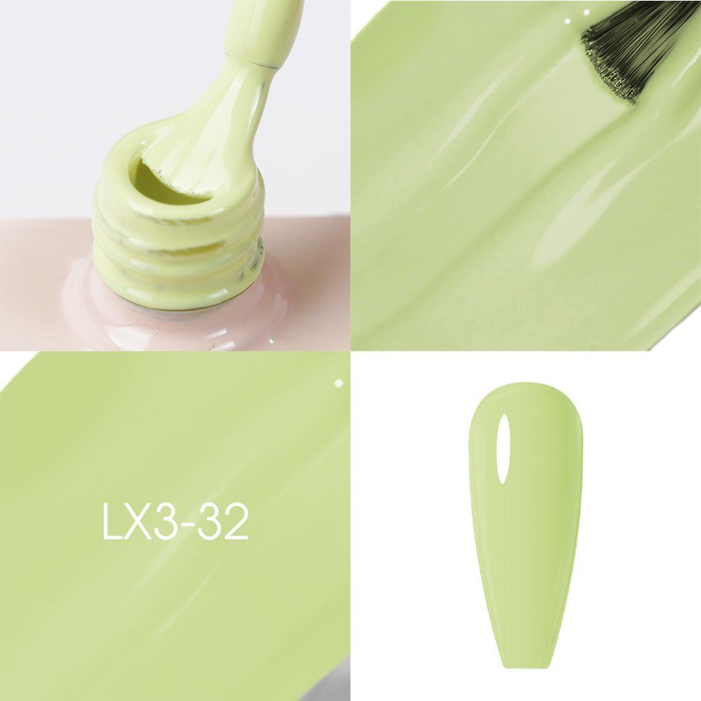 LAVIS LX3 - 32 - Gel Polish 0.5 oz - Pastel Flow Collection - DTK Nail Supply