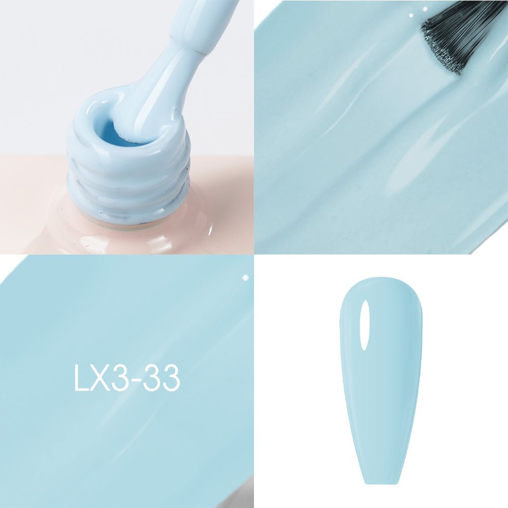 LAVIS LX3 - 33 - Gel Polish 0.5 oz - Pastel Flow Collection - DTK Nail Supply