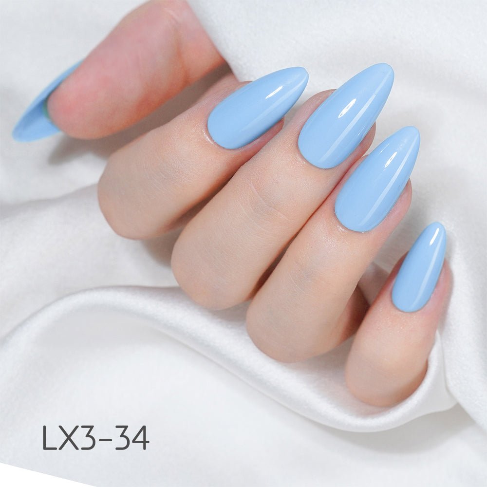 LAVIS LX3 - 34 - Gel Polish 0.5 oz - Pastel Flow Collection - DTK Nail Supply