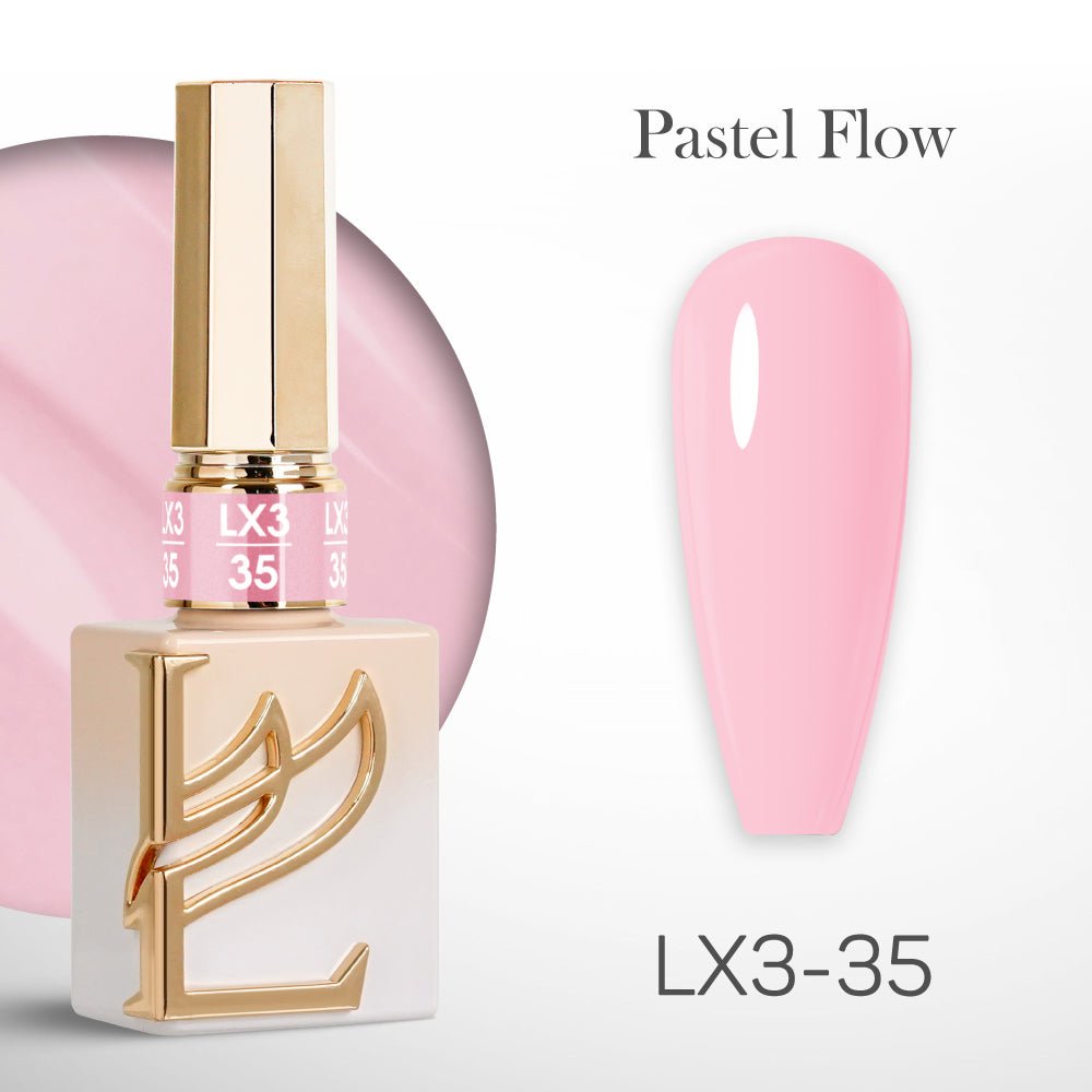 LAVIS LX3 - 35 - Gel Polish 0.5 oz - Pastel Flow Collection - DTK Nail Supply