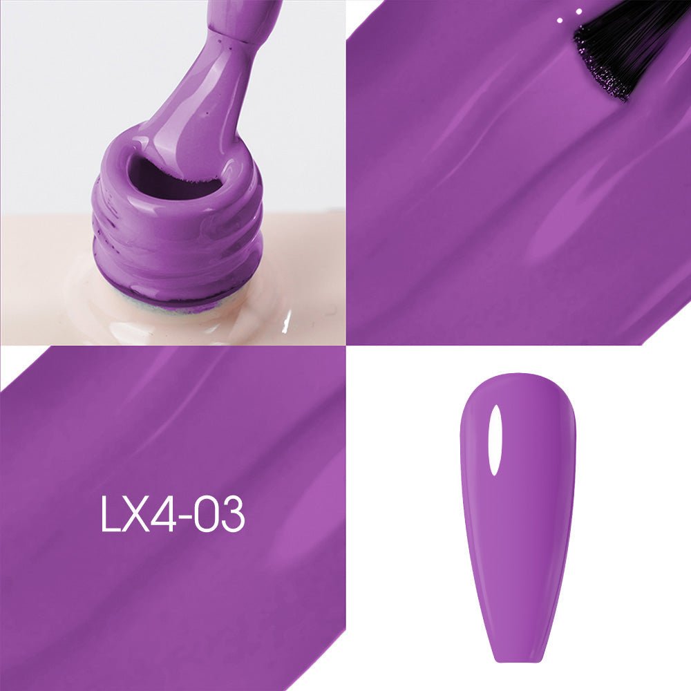 LAVIS LX4 - 03 - Gel Polish 0.5 oz - Urban Lightning Collection - DTK Nail Supply