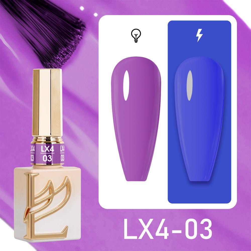 LAVIS LX4 - 03 - Gel Polish 0.5 oz - Urban Lightning Collection - DTK Nail Supply