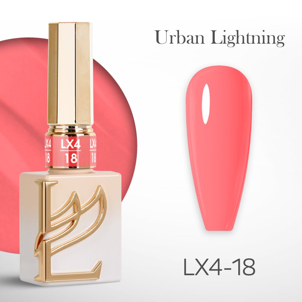 LAVIS LX4 - 18 - Gel Polish 0.5 oz - Urban Lightning Collection - DTK Nail Supply