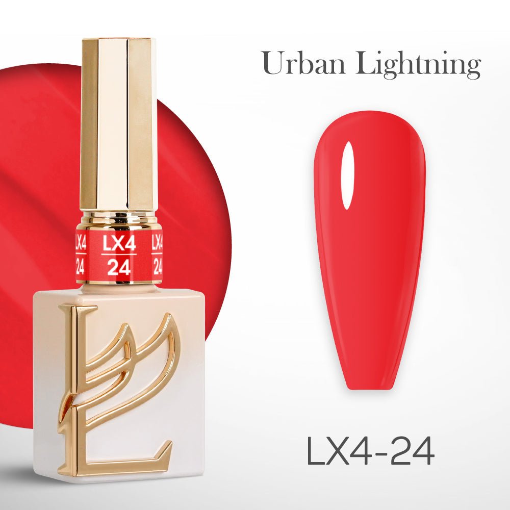 LAVIS LX4 - 24 - Gel Polish 0.5 oz - Urban Lightning Collection - DTK Nail Supply