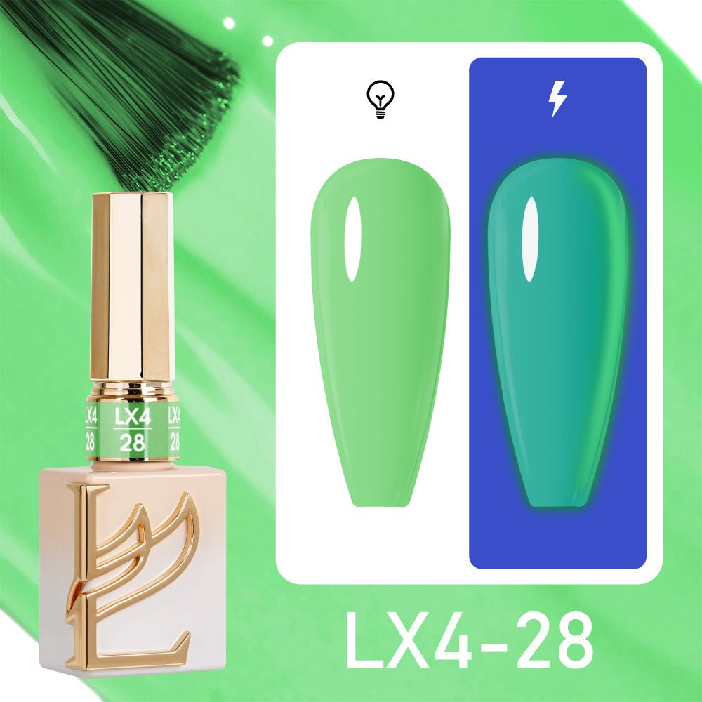 LAVIS LX4 - 28 - Gel Polish 0.5 oz - Urban Lightning Collection - DTK Nail Supply