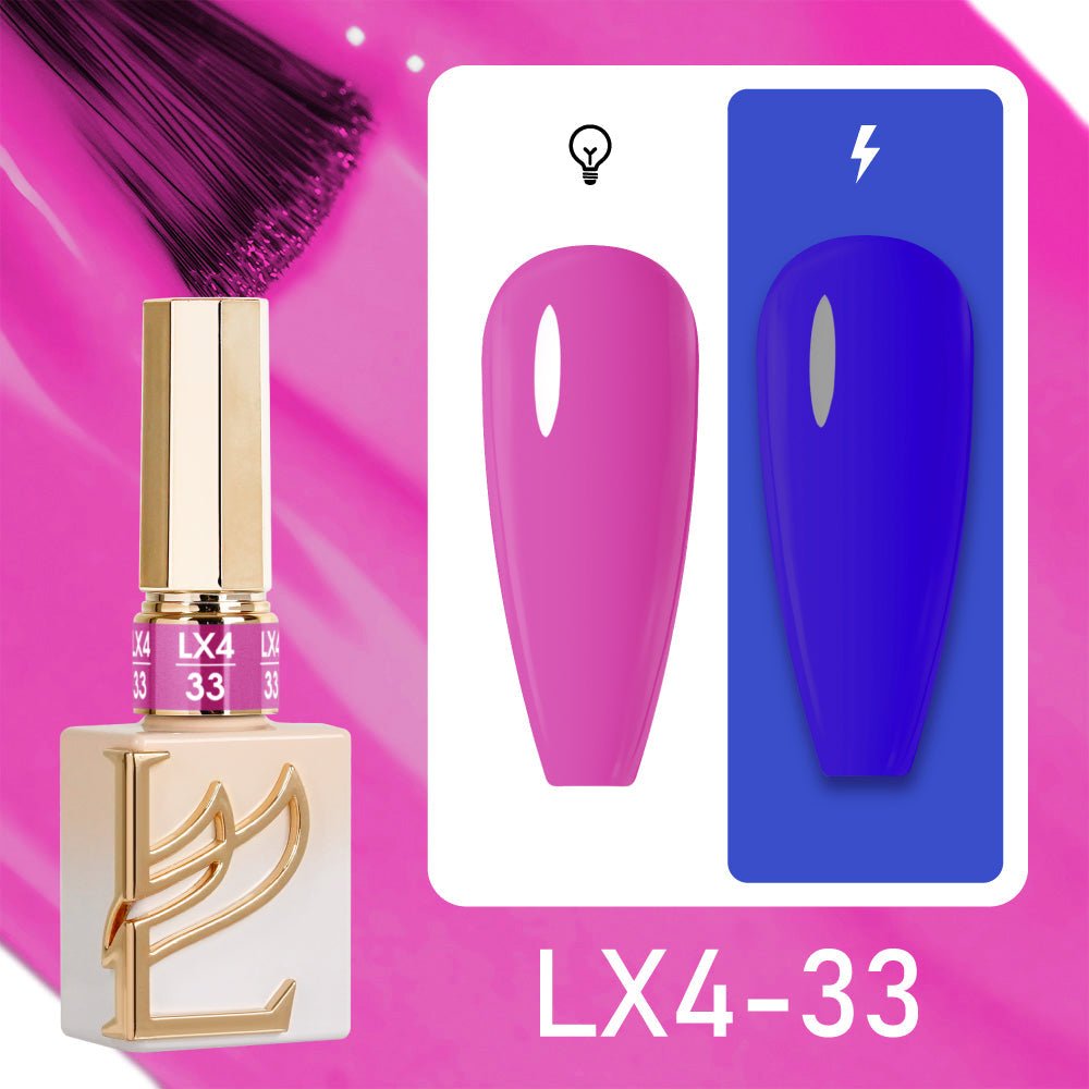 LAVIS LX4 - 33 - Gel Polish 0.5 oz - Urban Lightning Collection - DTK Nail Supply