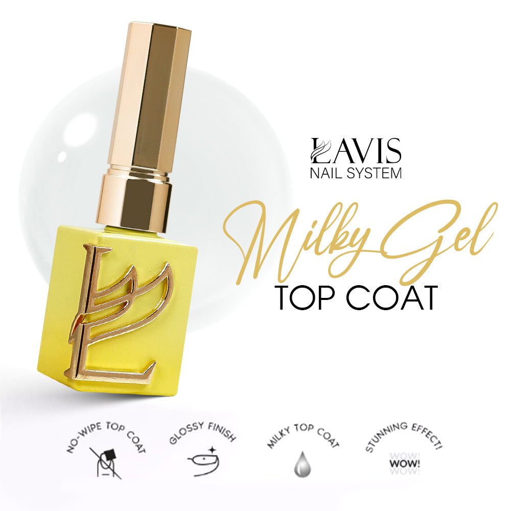 LAVIS Milky Top - DTK Nail Supply
