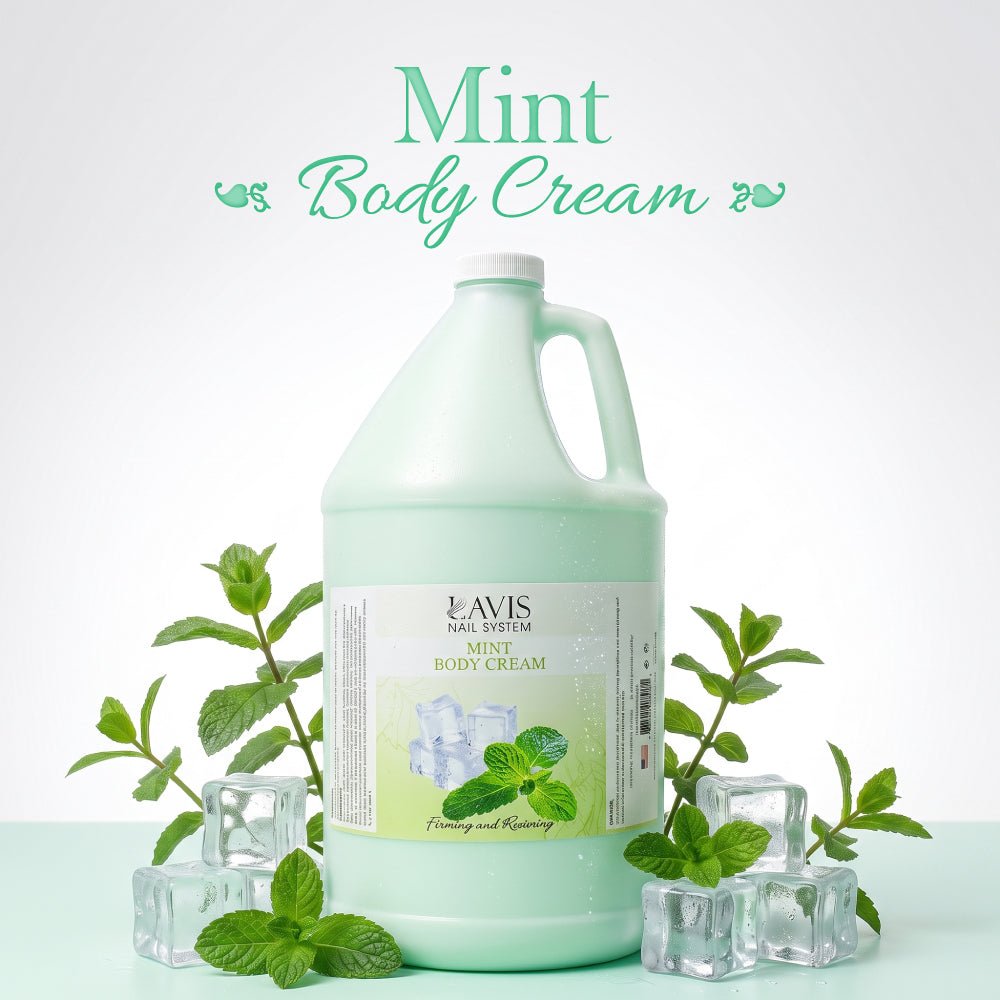 LAVIS Mint Foot Massage Lotion — 1-Gallon Salon Closing Refill - DTK Nail Supply