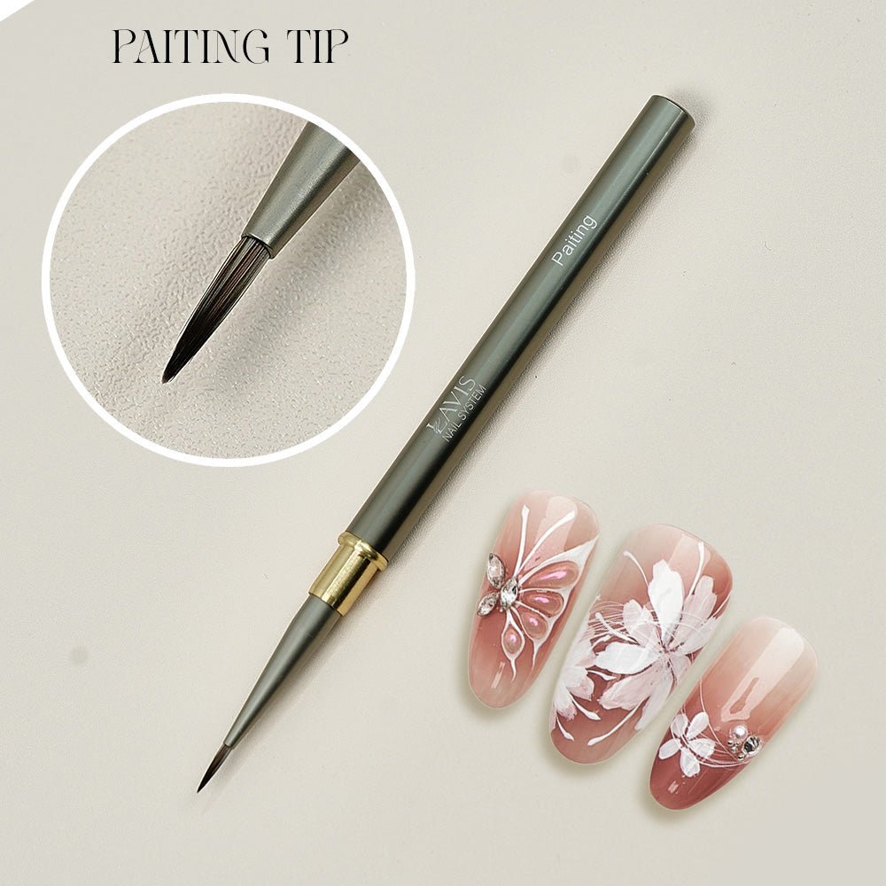 LAVIS Nail Art Brush Painting Tip - DTK Nail Supply