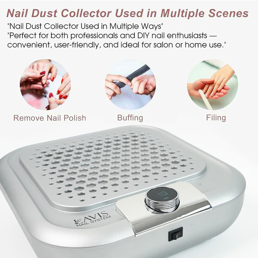 LAVIS Nail Dust Collector - DTK Nail Supply