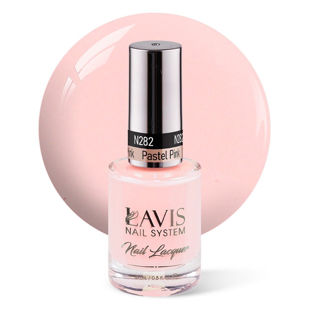 LAVIS Nail Lacquer - 282 Pastel Pink - DTK Nail Supply